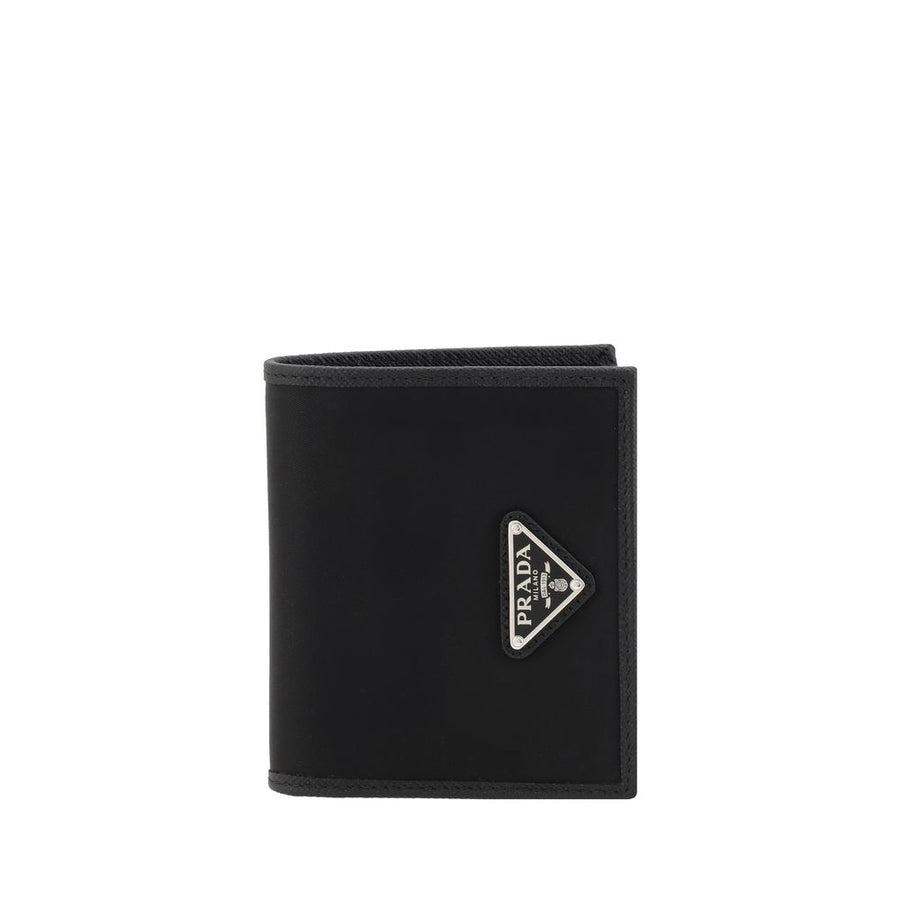 Prada Schwarzes Nylon Portemonnaie
