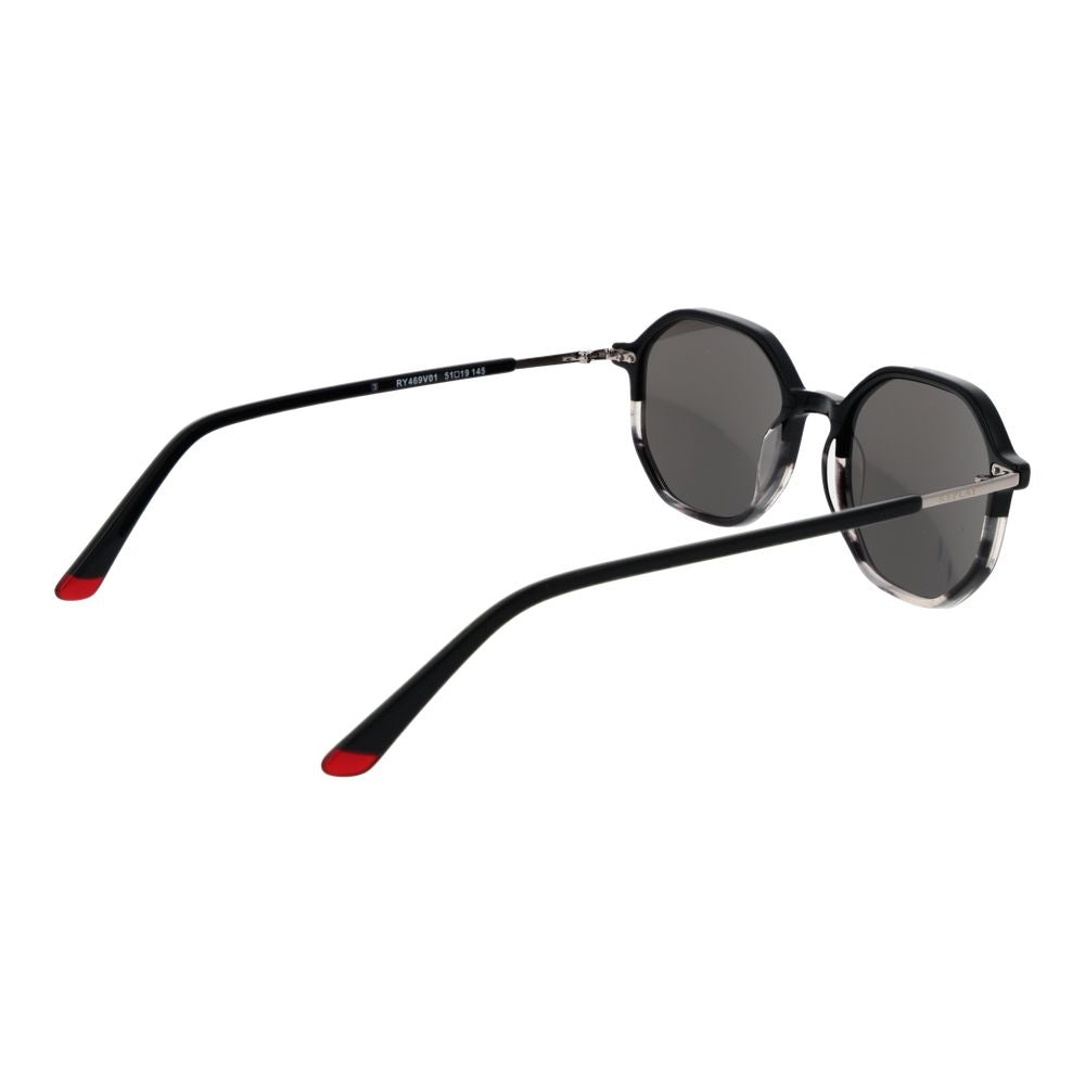 Replay Sonnenbrille aus schwarzem Kunststoff