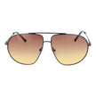 Replay Sonnenbrille aus grauem Metall