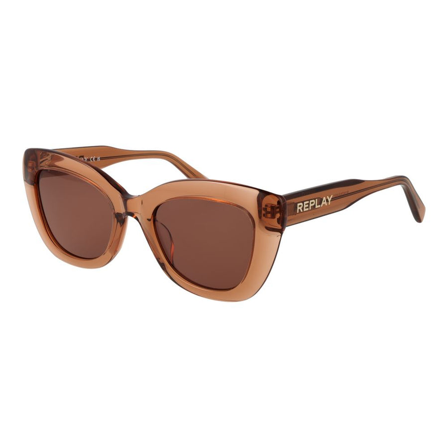Replay Beige Kunststoff-Sonnenbrille