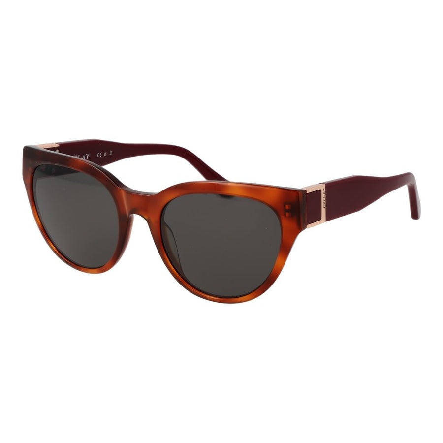 Replay Braune Sonnenbrille aus Kunststoff