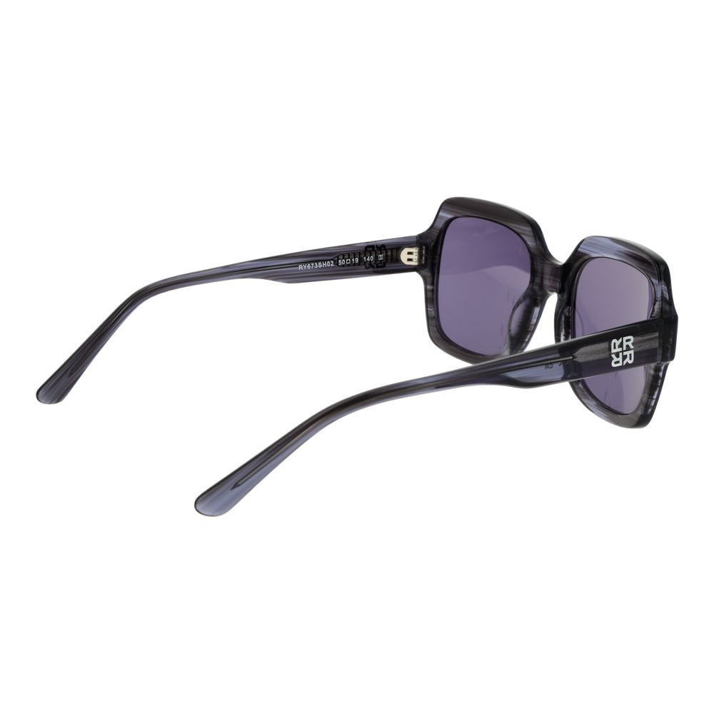 Replay Graue Sonnenbrille aus Kunststoff