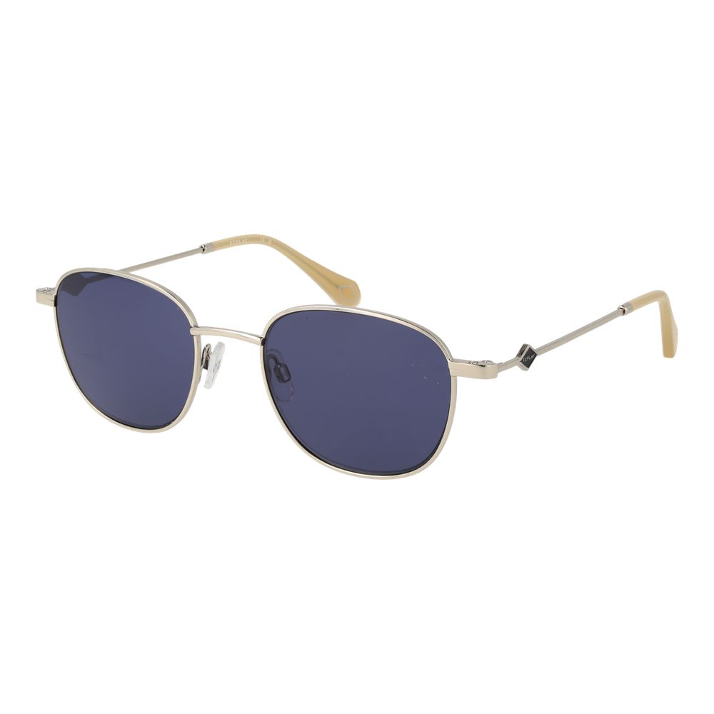 Replay Sonnenbrille aus silbernem Metall