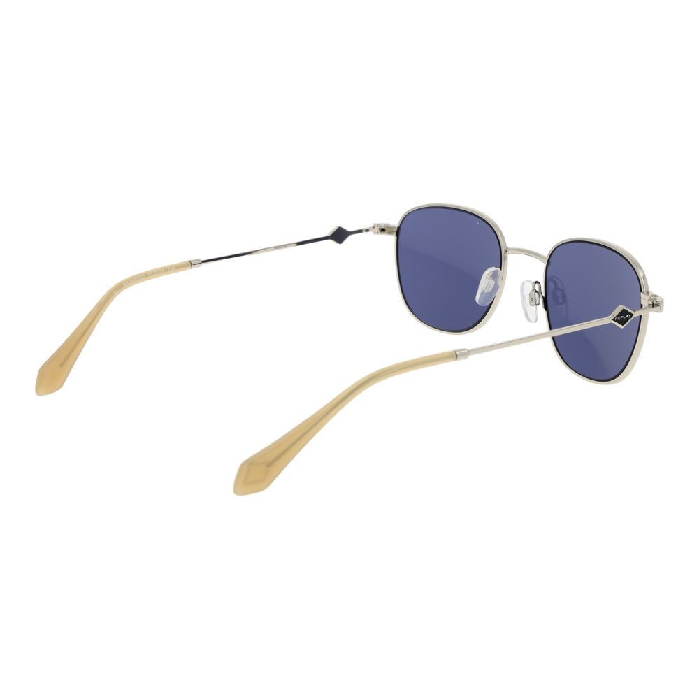 Replay sunglasses in silver metal