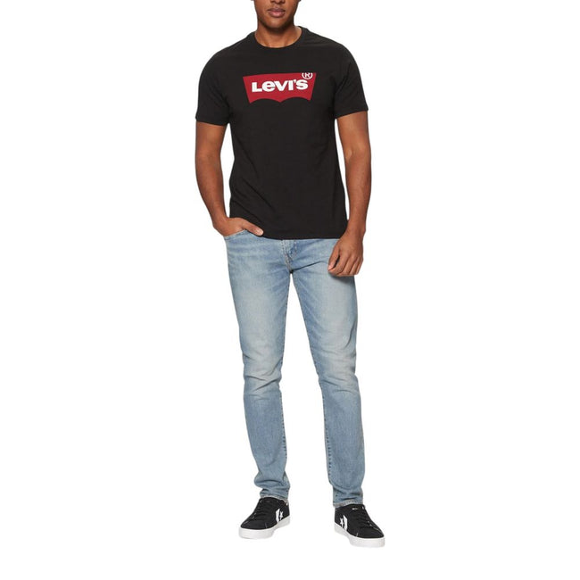 Levi's Schwarzes Baumwoll-T-Shirt