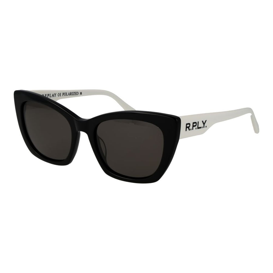 Replay Schwarze Sonnenbrille aus Kunststoff