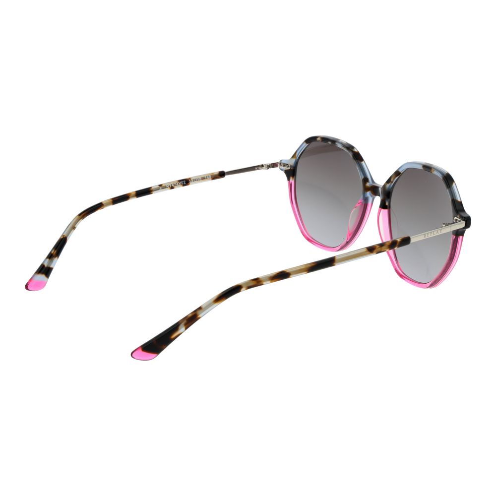 Replay Mehrfarbige Sonnenbrille aus Kunststoff