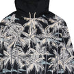 Palm Angels Schwarzes Baumwollhemd mit Muster