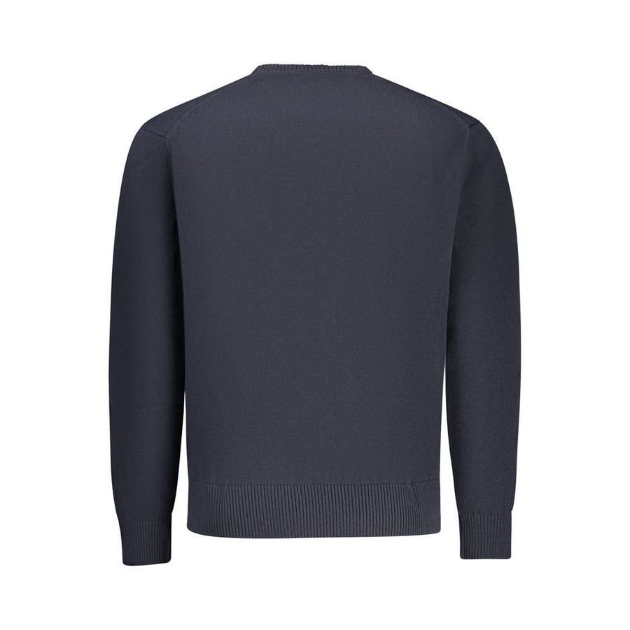 Guess Jeans Men's Blue Cotton Sweater
