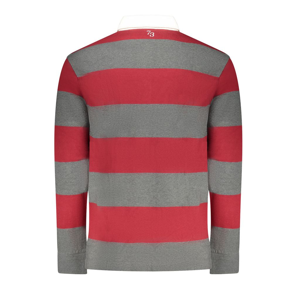 Pepe Jeans Men's Red Cotton Polo Shirt