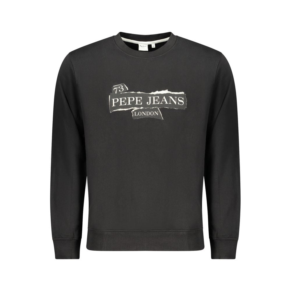 Pepe Jeans Men's Nero Cotton Sweatshirt