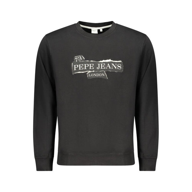 Pepe Jeans Nero Baumwoll-Sweatshirt für Herren