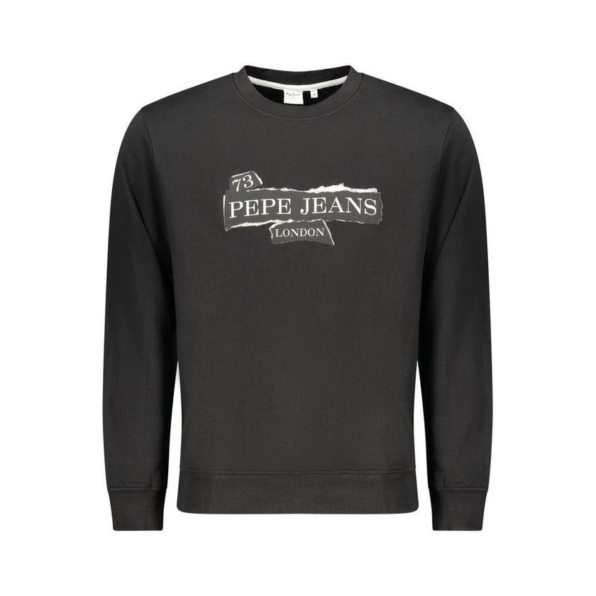 Pepe Jeans Nero Baumwoll-Sweatshirt für Herren