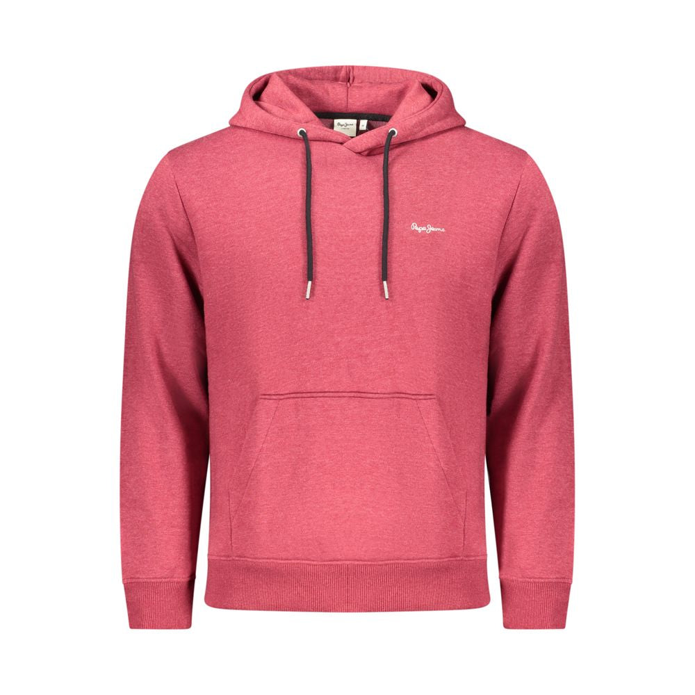 Pepe Jeans Red Men's Polyester Sweatshirt