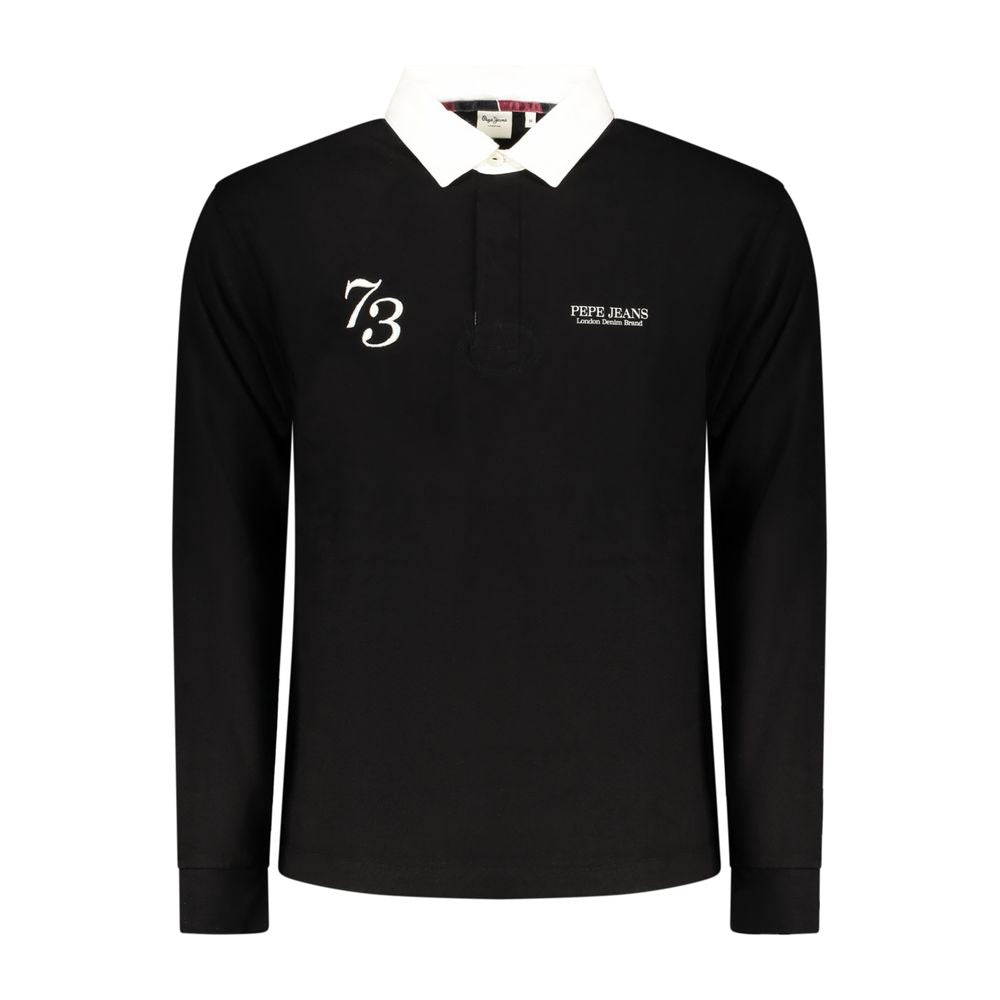 Pepe Jeans Schwarzer Baumwoll-Kapuzenpullover für Damen
