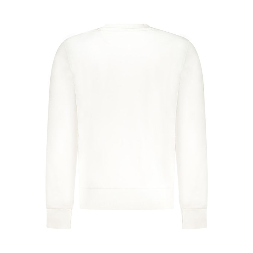 North Sails Weißes Herren-Sweatshirt aus Baumwolle