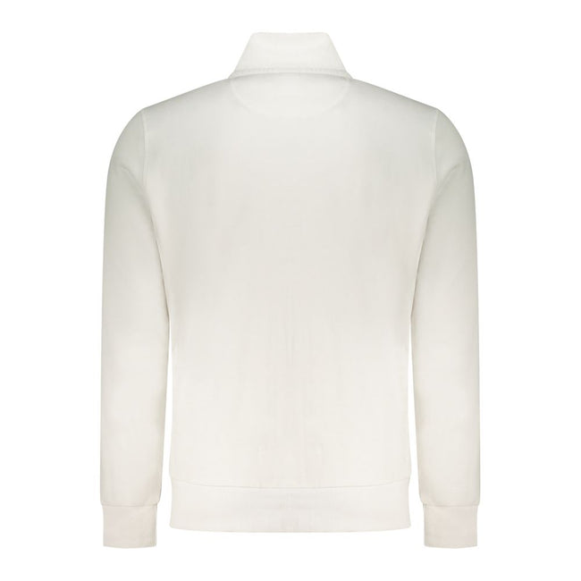 North Sails Weißes Herren-Sweatshirt aus Baumwolle