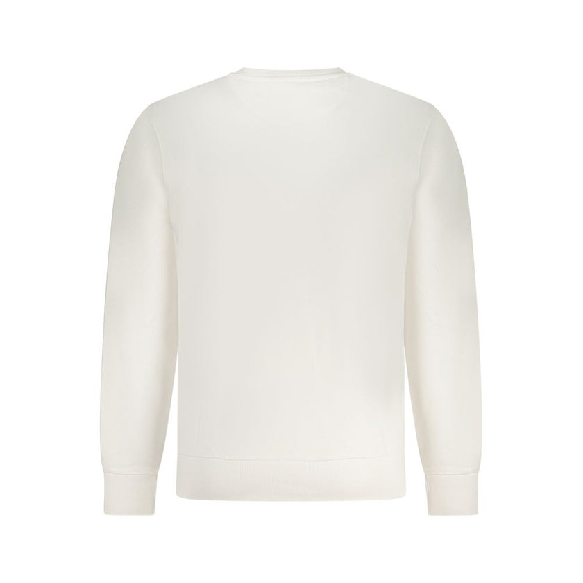 North Sails Weißes Herren-Sweatshirt aus Baumwolle