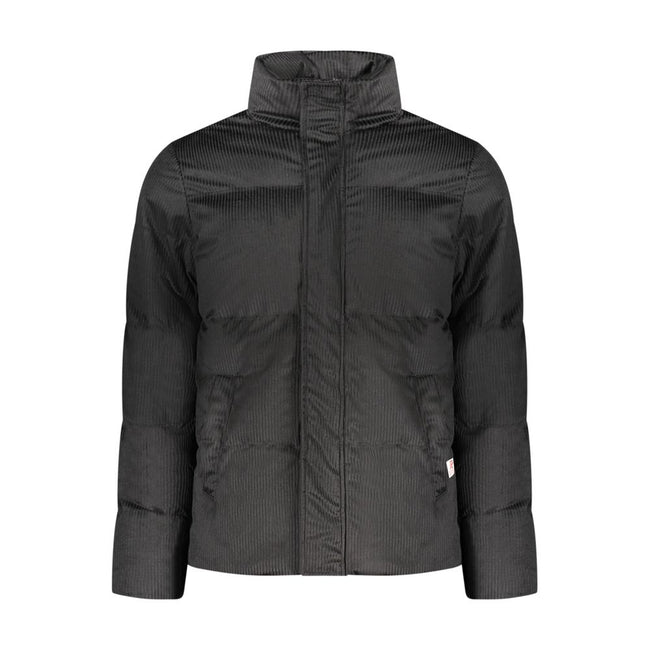 Rifle Schwarze Herrenjacke aus Polyester