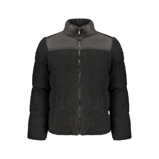 Rifle Schwarze Herrenjacke aus Polyester