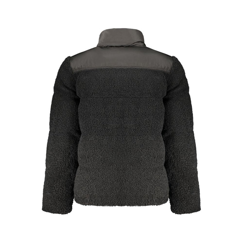 Rifle Schwarze Herrenjacke aus Polyester