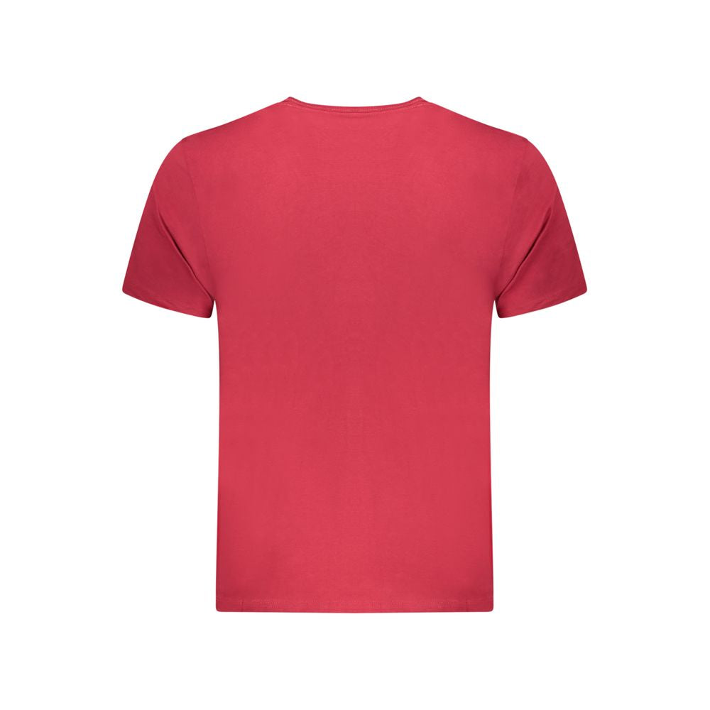 Pepe Jeans Men's Rosso Cotton T-Shirt