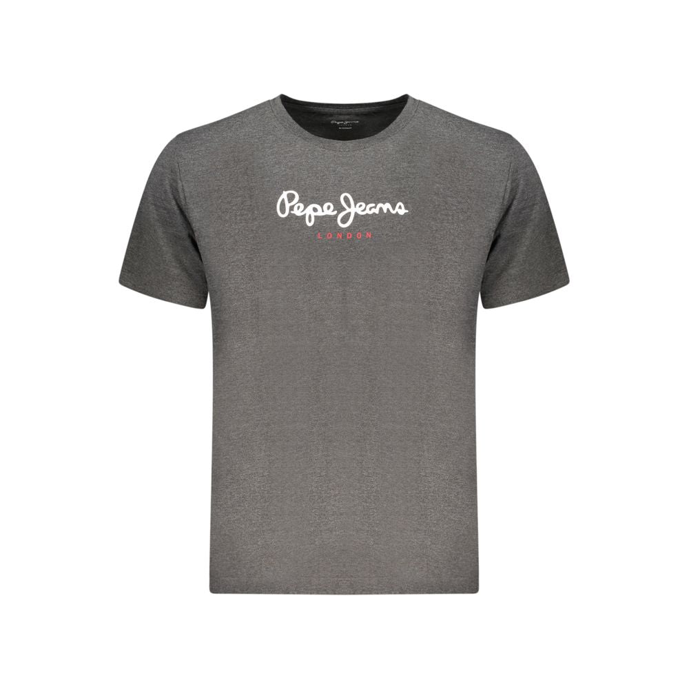 Pepe Jeans Men's Gray Cotton T-Shirt