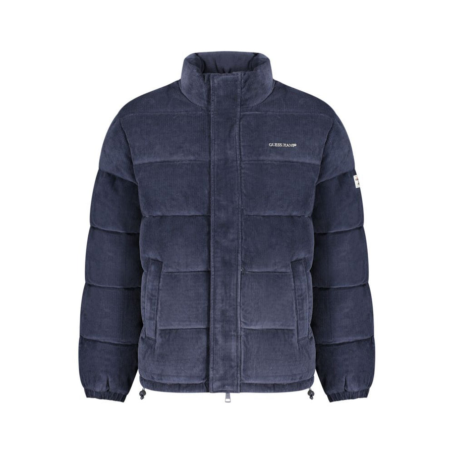 Guess Jeans Blaue Herrenjacke aus Polyester