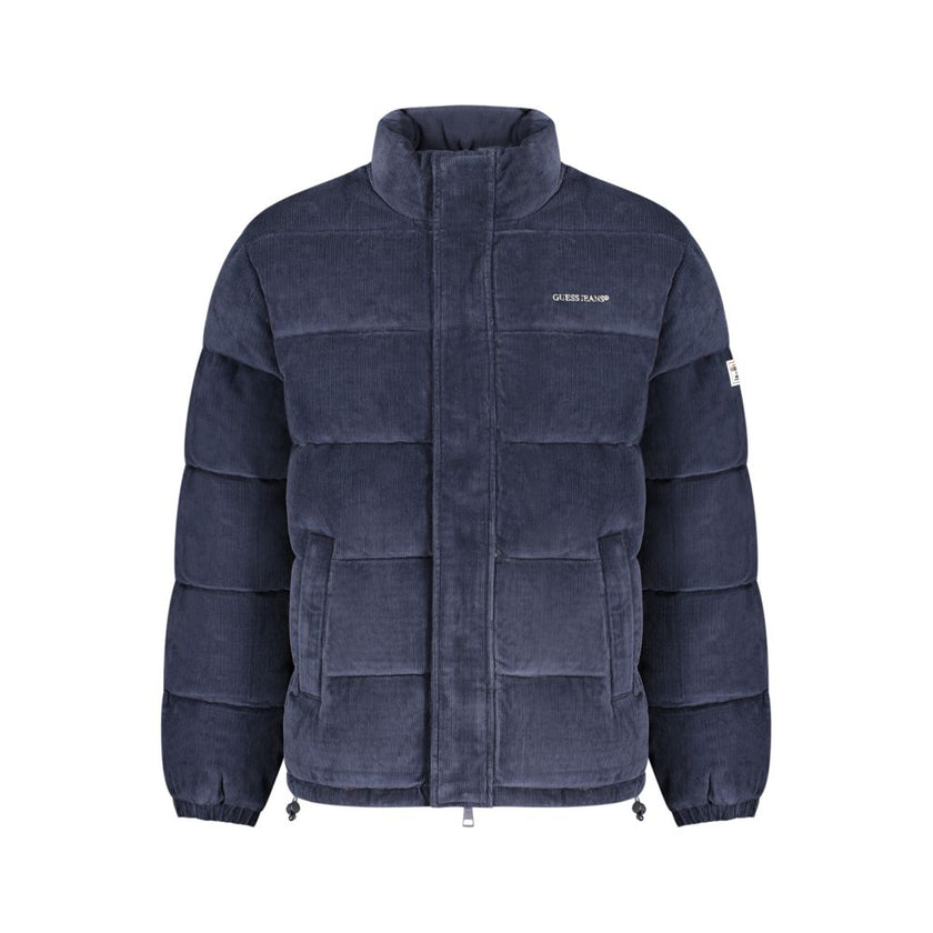 Guess Jeans Blaue Herrenjacke aus Polyester