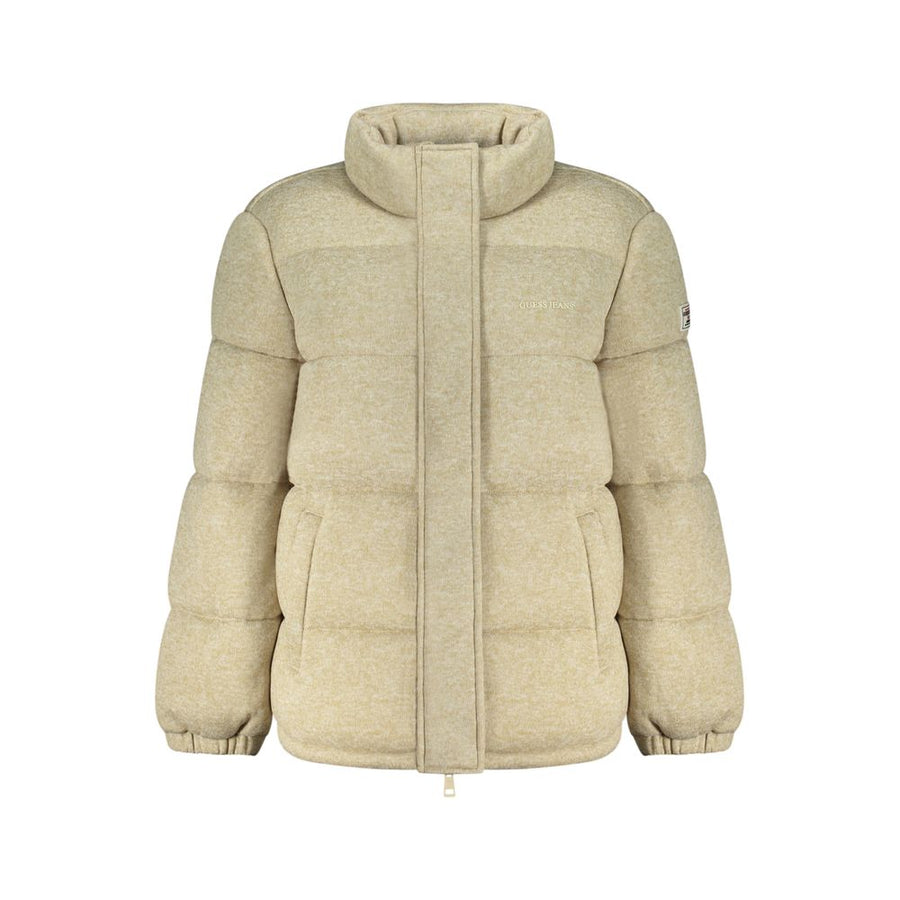 Guess Jeans Beige Polyester Damenjacke