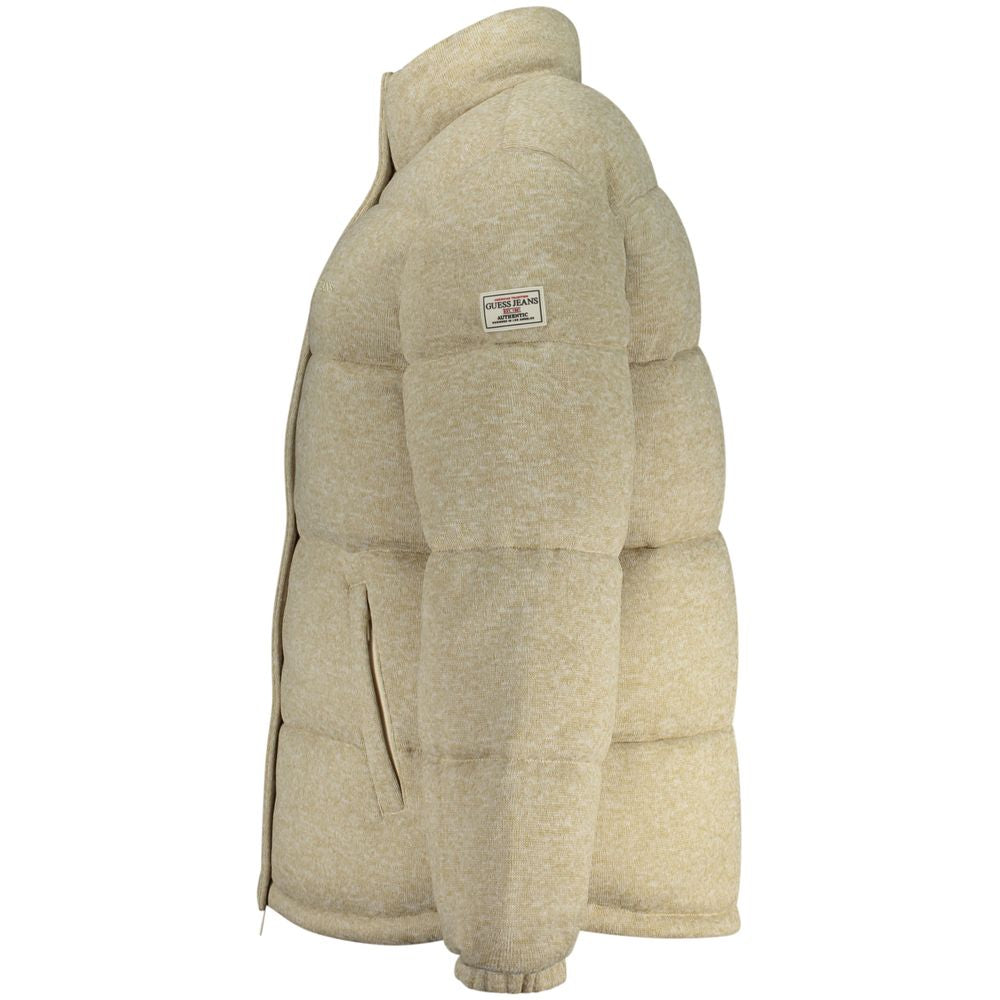 Guess Jeans Beige Polyester Damenjacke