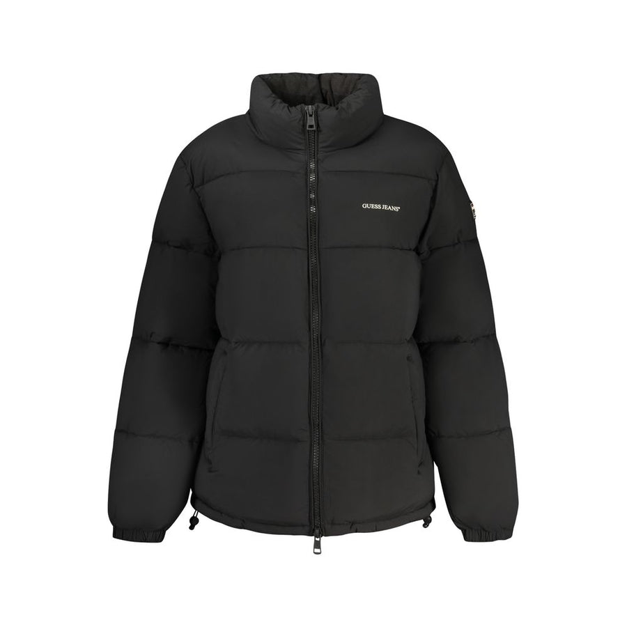 Guess Jeans Nero Polyester Damenjacke