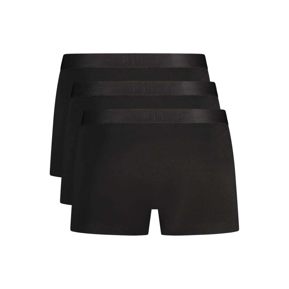 Hugo Boss Schwarze Herren-Boxershorts aus Baumwolle