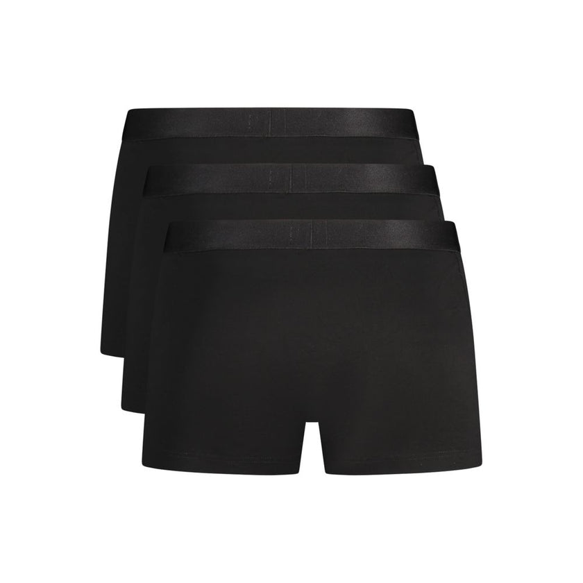 Hugo Boss Schwarze Herren-Boxershorts aus Baumwolle