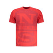 North Sails Rosso Baumwoll-T-Shirt für Herren