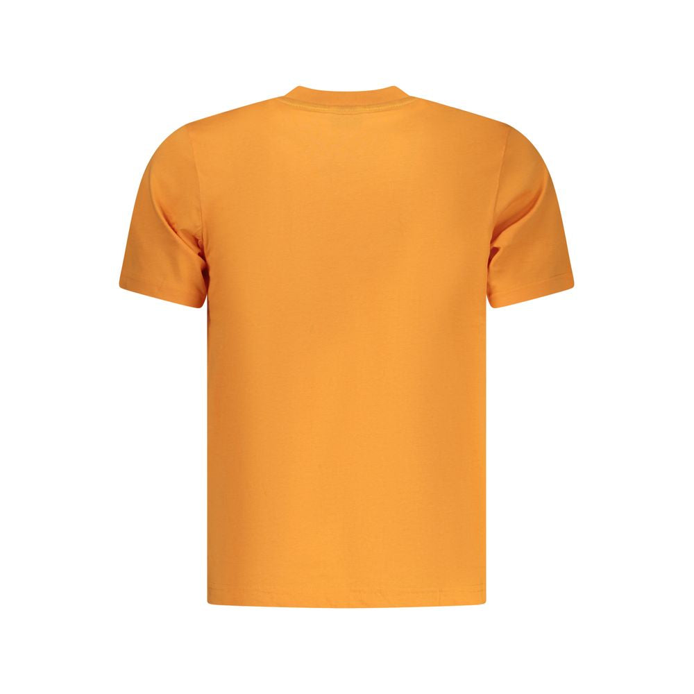 North Sails Arancione Baumwoll-T-Shirt für Herren