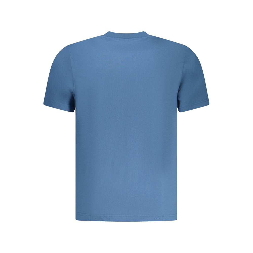 North Sails Blu Baumwoll-T-Shirt für Herren