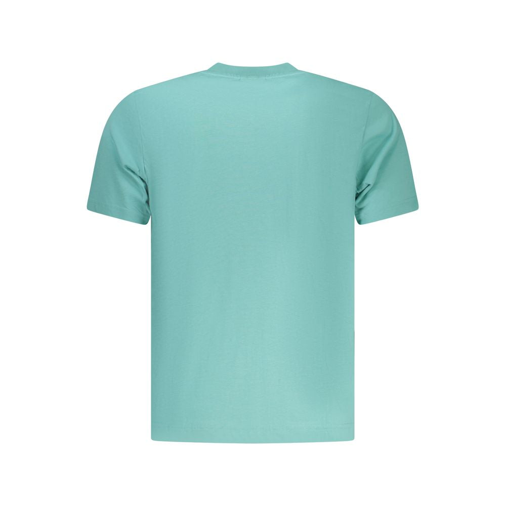 North Sails Azzurro Baumwoll-T-Shirt für Herren