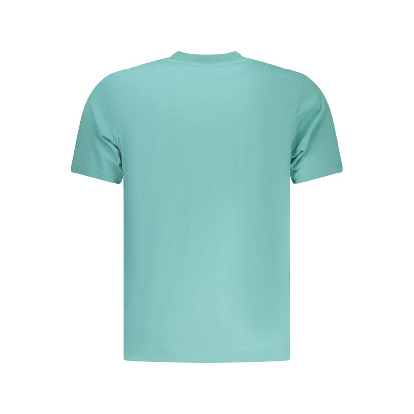 North Sails Azzurro Baumwoll-T-Shirt für Herren
