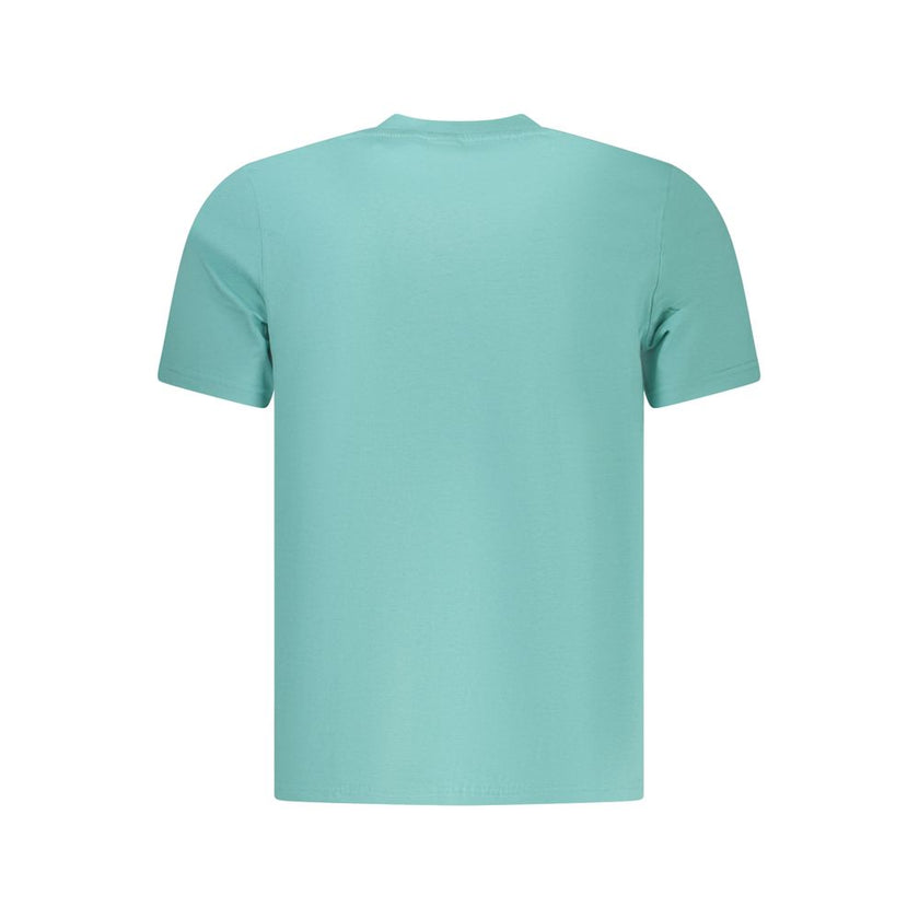 North Sails Azzurro Baumwoll-T-Shirt für Herren