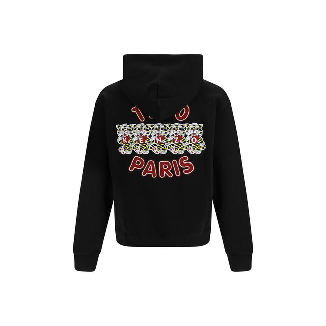 Kenzo Schwarzer Baumwoll-Sweatshirt
