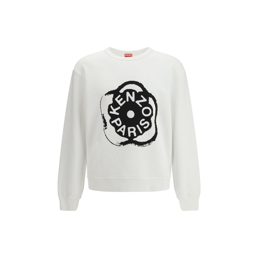 Kenzo Weißes Baumwoll-Sweatshirt