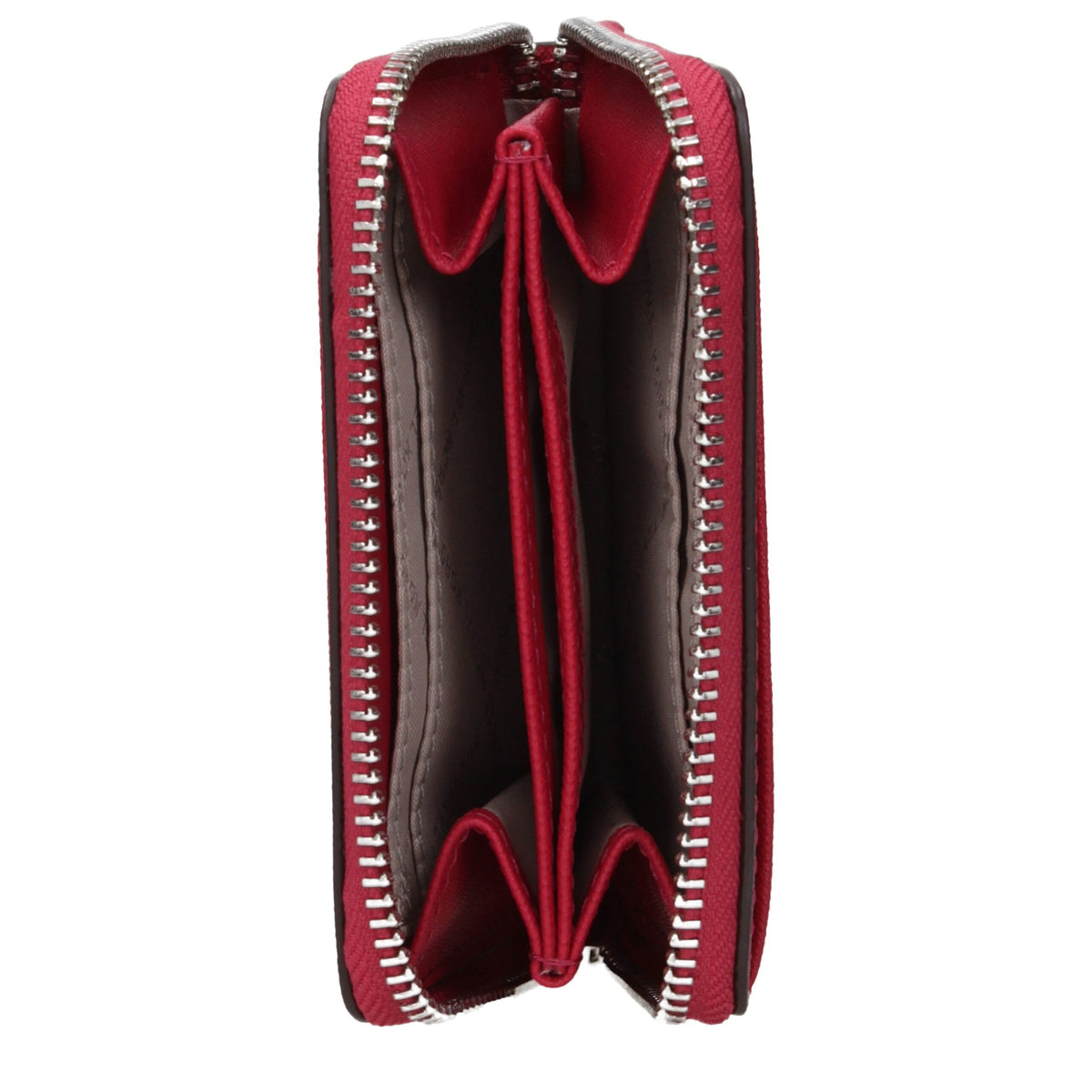 Michael Kors Roter Leder-Kartenhalter