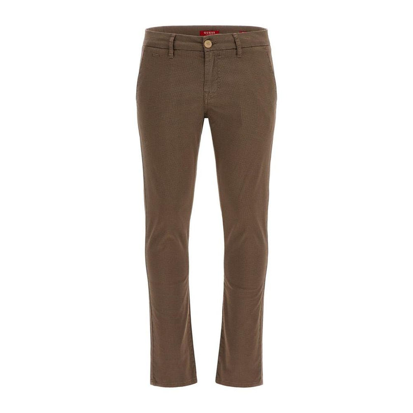 Guess Gelbe Baumwollhose für die Freizeit