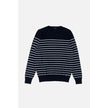 Gas Blauer Kaschmirpullover