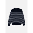 Gas Blauer Kaschmirpullover