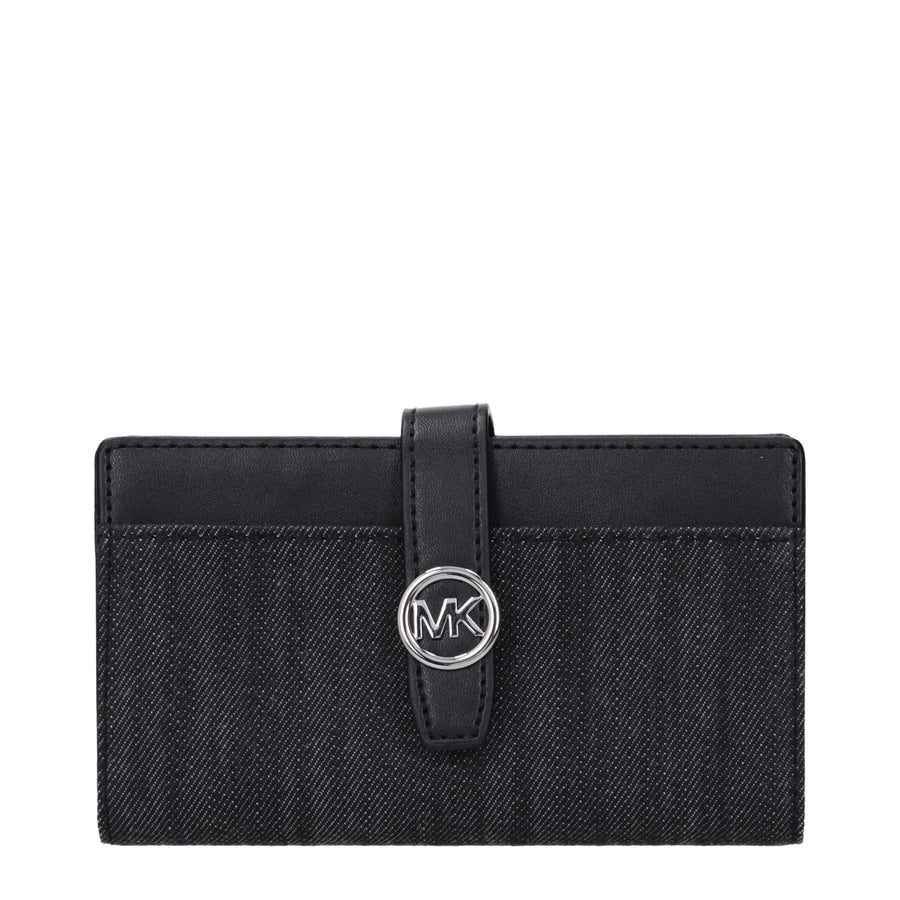 Michael Kors Schwarze Stoffhandtasche