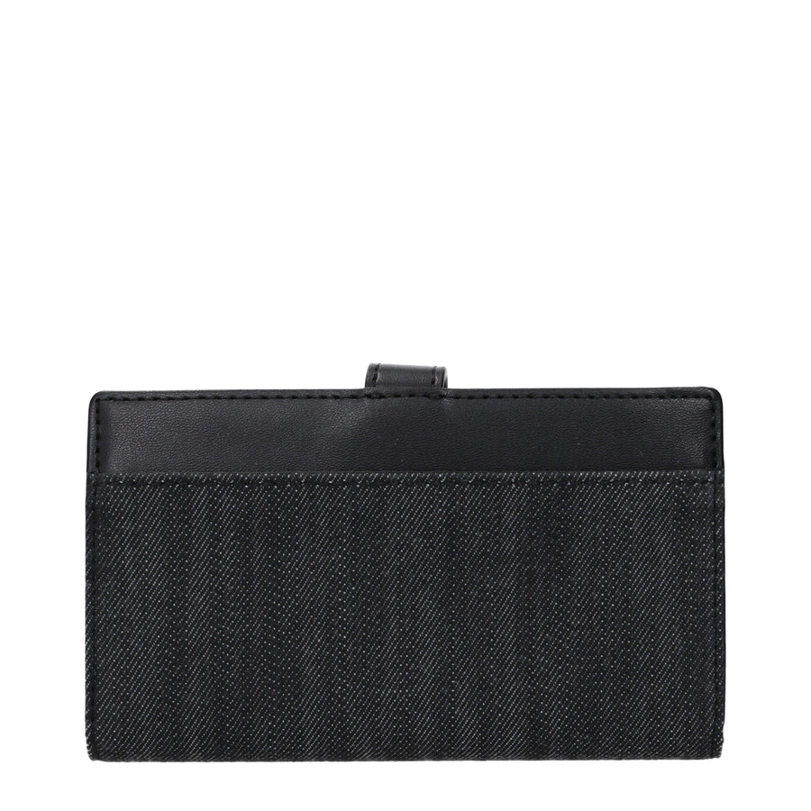 Michael Kors Schwarze Stoffhandtasche