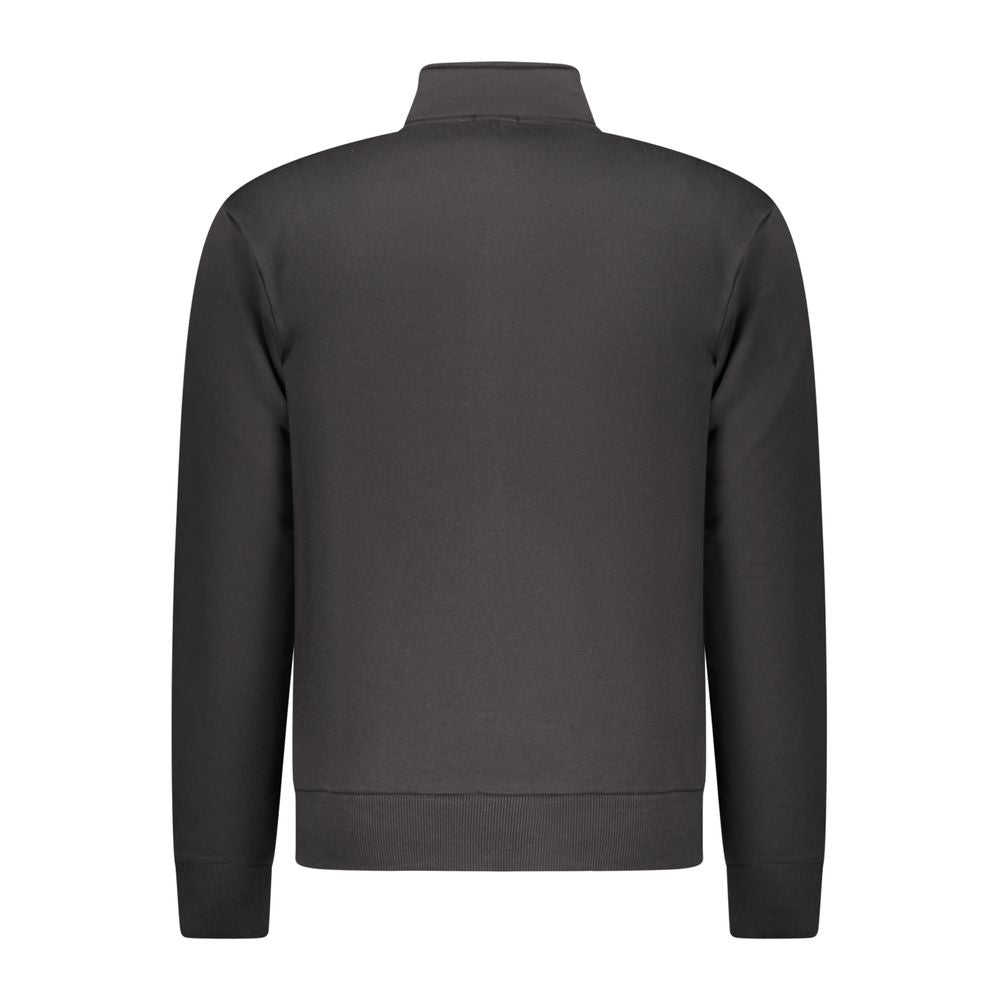 Coveri Moving Schwarzer Baumwoll-Herren-Sweatshirt