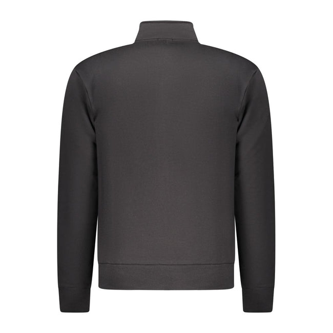 Coveri Moving Schwarzer Baumwoll-Herren-Sweatshirt
